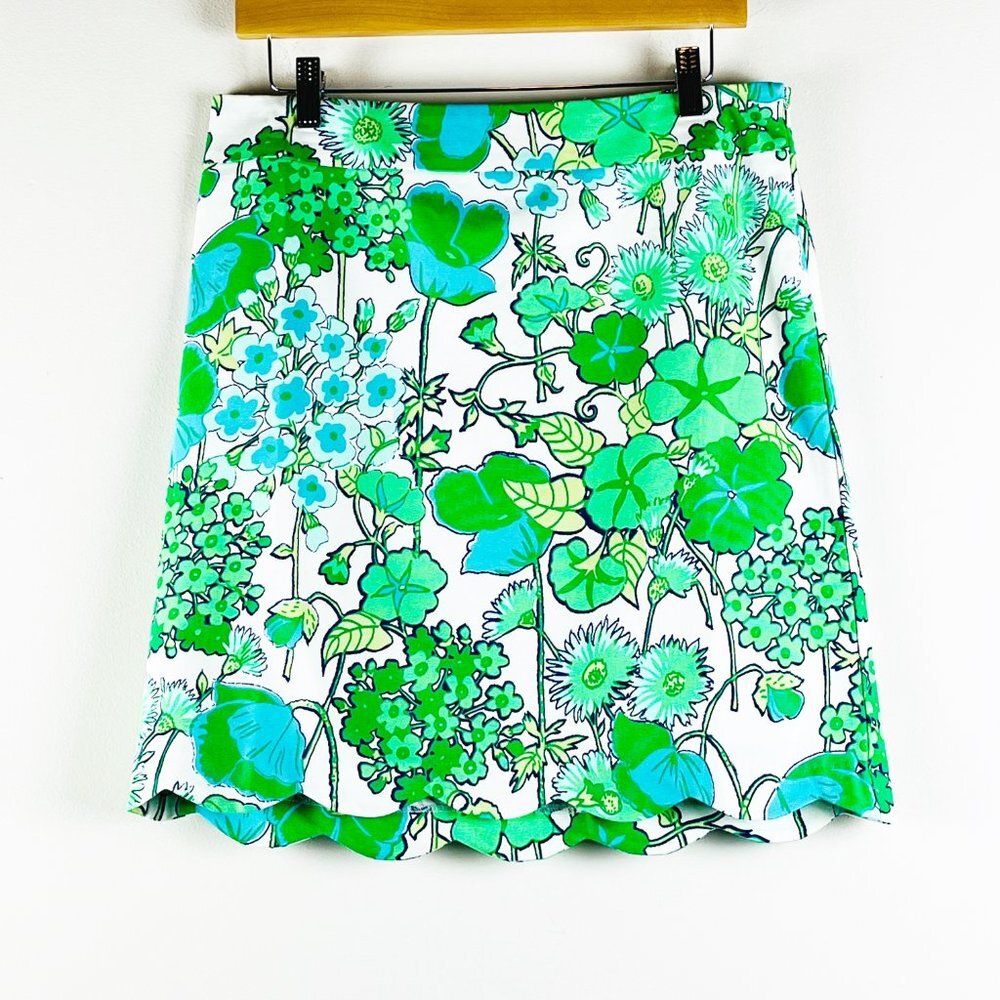 2/$20 Talbots Canvas A-Line Skirt 8P - Picture 3 of 5